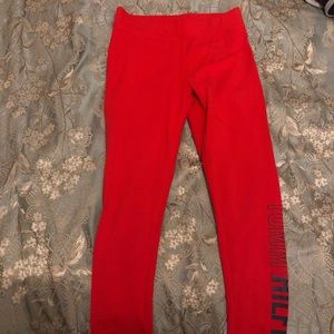 Size Xsmall Red Tommy Hilfiger LEGGINGS